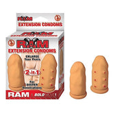 Nasstoys RAM Latex-Polyurethane Condoms for Enhanced Intimacy Pumps, Extenders and Sleeves